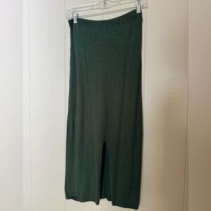 Free People Sweater material pencil skirt